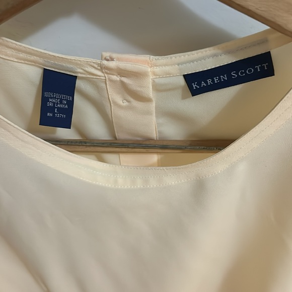 Karen Scott sleeveless top - Picture 3 of 4